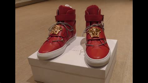 versace palazzo sneaker review|Versace Sneakers are Pure FIRE! Review Red Palazzo Leather.